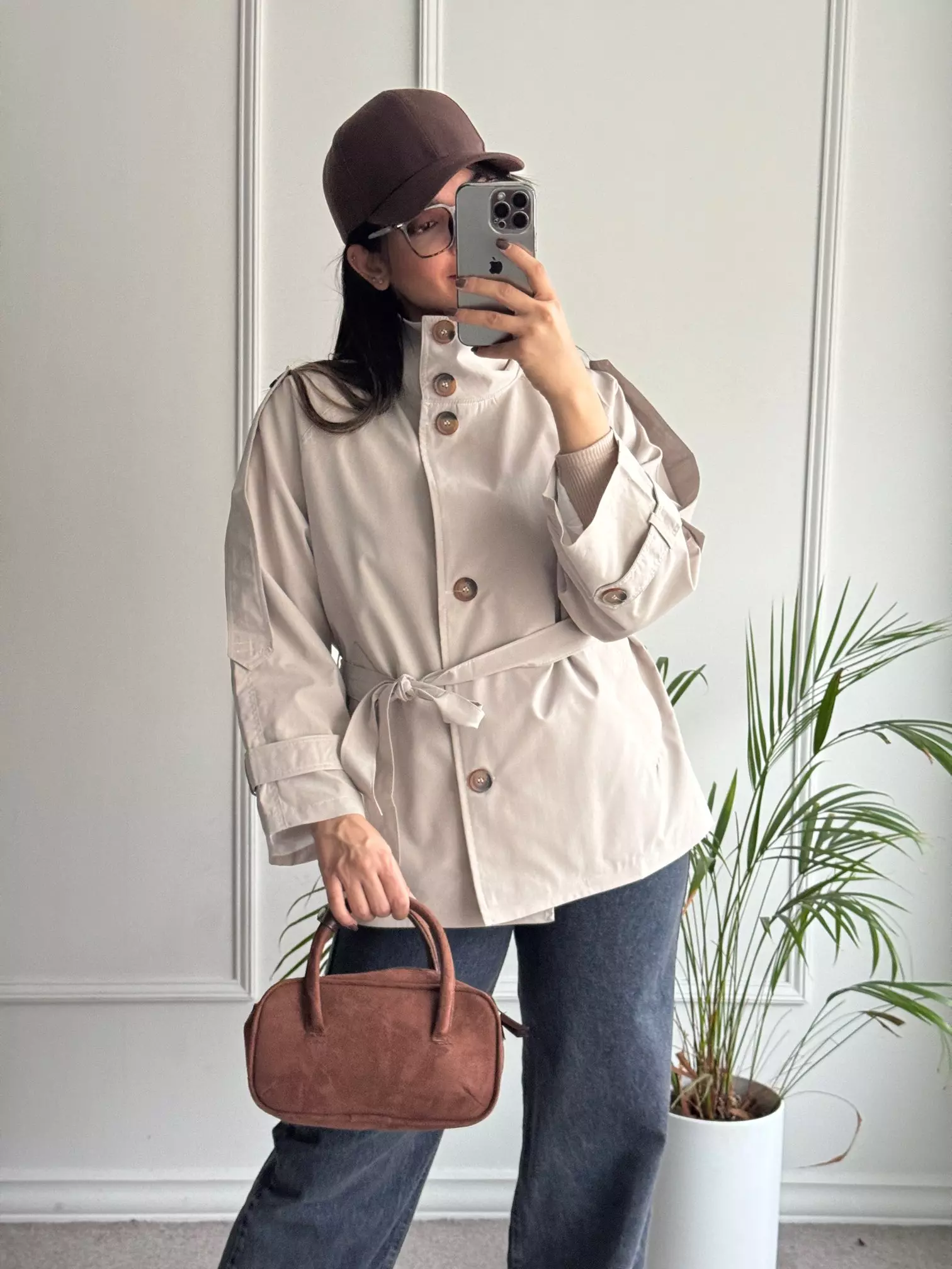 بارانی آستردار نینا